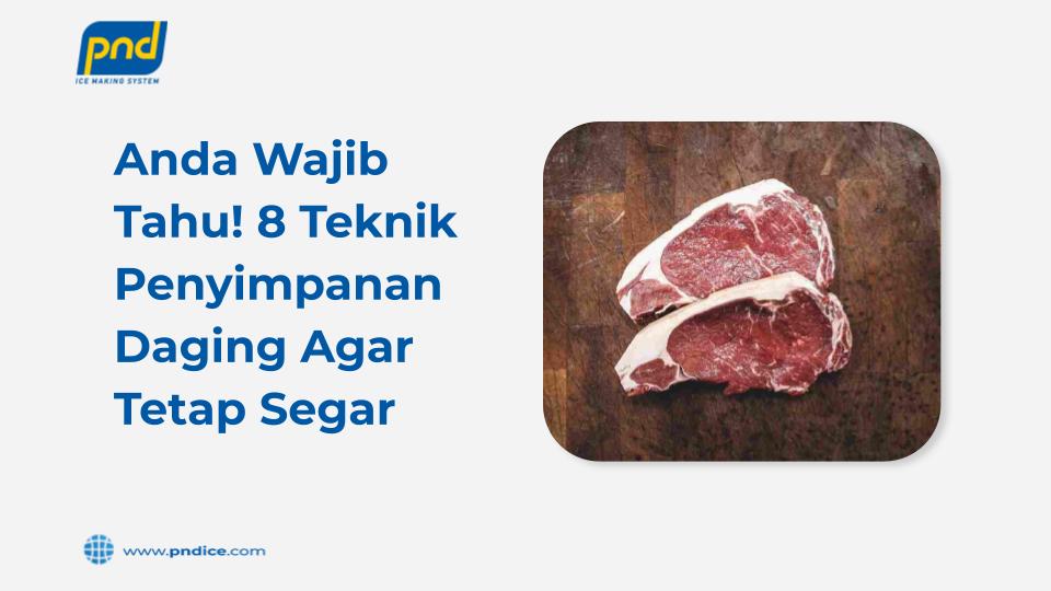 teknik penyimpanan daging