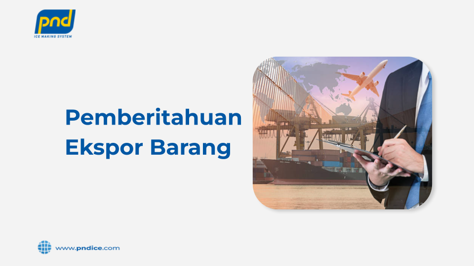 pemberitahuan ekspor barang