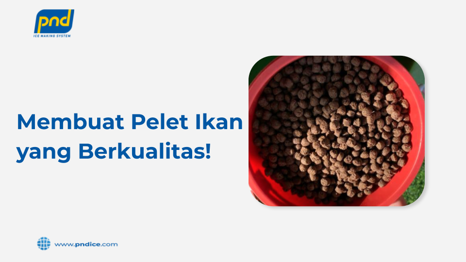 cara membuat pelet ikan